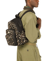 Camouflage jacquard backpack - | Dolce & Gabbana
