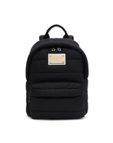 Padded nylon backpack - | Dolce & Gabbana