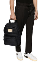 Padded nylon backpack - | Dolce & Gabbana