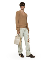 Small nylon bag with rubberized logo - | Dolce & Gabbana