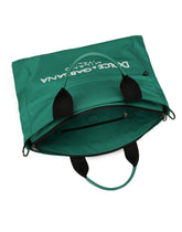 Nylon holdall with rubberized logo - | Dolce & Gabbana