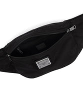 Nylon belt bag with logo - | Dolce & Gabbana