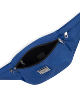 Nylon belt bag with branded plate - | Dolce & Gabbana