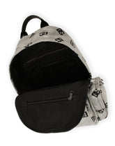 Coated fabric backpack with logo - | Dolce & Gabbana