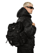 Nylon backpack with logo - | Dolce & Gabbana