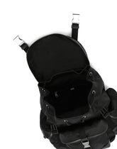 Nylon backpack with logo - | Dolce & Gabbana