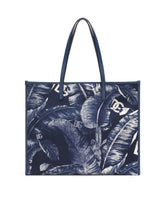Large printed canvas shopper - | Dolce & Gabbana