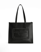 Medium calfskin shopper - | Dolce & Gabbana