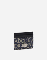 Jacquard card holder - | Dolce & Gabbana