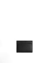 Calfskin card holder with logo - | Dolce & Gabbana