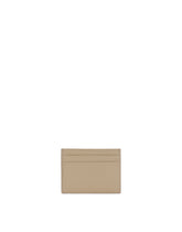 Calfskin card holder with logo - | Dolce & Gabbana