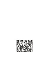 Dauphine calfskin card holder with leopard print against a gray background - | Dolce & Gabbana