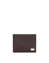 Hammered leather wallet - | Dolce & Gabbana
