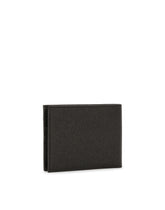 Hammered leather wallet - | Dolce & Gabbana