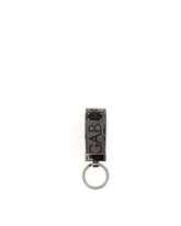 Coated jacquard keychain - | Dolce & Gabbana