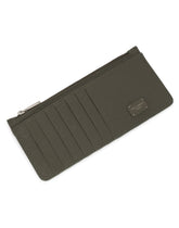 Vertical Dauphine calfskin card holder with branded plate - | Dolce & Gabbana
