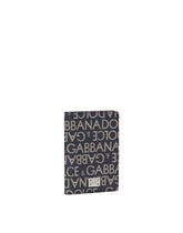 Jacquard passport holder - | Dolce & Gabbana