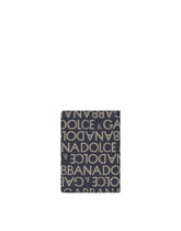 Jacquard passport holder - | Dolce & Gabbana