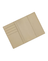 Calfskin passport holder with logo - | Dolce & Gabbana