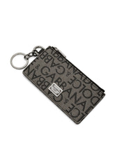 Jacquard card holder - | Dolce & Gabbana