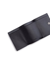 Wallet in bicolour calf leather with heat-pressed logo - | Dolce & Gabbana