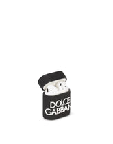 Rubber airpods case with micro-injection logo - | Dolce & Gabbana