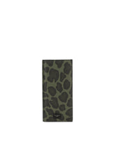 Long card holder with DG king print - | Dolce & Gabbana