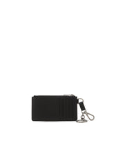 Wallet in calf leather with snap-hook - | Dolce & Gabbana