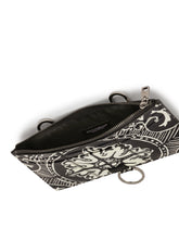 LARGE CARD HOLDER IN DAUPHINE CALFSKIN WITH MAIOLICA PRINT - | Dolce & Gabbana