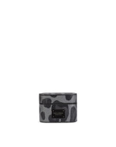 Dauphine calfskin airpods pro case with logo print - | Dolce & Gabbana