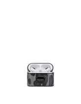Dauphine calfskin airpods pro case with logo print - | Dolce & Gabbana