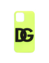 Rubber iPhone 12 Pro Max with DG logo - | Dolce & Gabbana