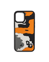 Rubber iPhone 12 Pro Max cover with leopard print against a green background - | Dolce & Gabbana