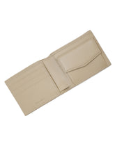 Calfskin bifold wallet with logo - | Dolce & Gabbana