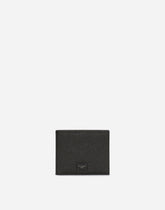 Dauphine calfskin bifold wallet - | Dolce & Gabbana