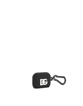 Rubber AirPods Pro case with DG logo - | Dolce & Gabbana