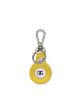 Dauphine calfskin air tag keychain - | Dolce & Gabbana