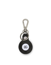 Dauphine calfskin air tag keychain - | Dolce & Gabbana