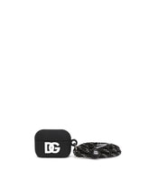 Rubber AirPods Pro case with DG logo - | Dolce & Gabbana