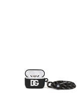 Rubber AirPods Pro case with DG logo - | Dolce & Gabbana