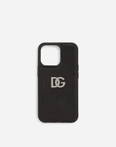 Calfskin iPhone 13 Pro cover - | Dolce & Gabbana