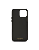 Calfskin iPhone 13 Pro Max cover - | Dolce & Gabbana