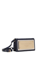 Crocodile-print calfskin cell phone bag - | Dolce & Gabbana