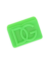 Rubber card holder with embossed logo - | Dolce & Gabbana