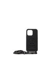 Rubber iPhone 13 Pro cover with embossed logo - | Dolce & Gabbana