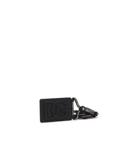 Rubber badge holder with embossed logo - | Dolce & Gabbana