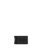 Rubber badge holder with embossed logo - | Dolce & Gabbana