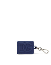 Rubber Airpods case with DG logo - | Dolce & Gabbana