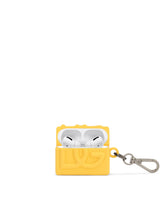 Rubber Airpods case with DG logo - | Dolce & Gabbana