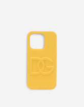 Rubber iPhone 14 Pro cover - | Dolce & Gabbana